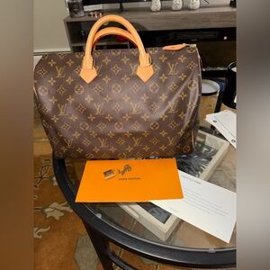 Louis Vuitton Speedy 35 Monogram Bag